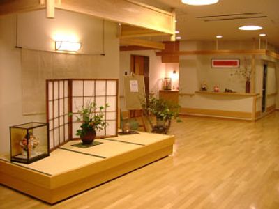 広々としたエントランス