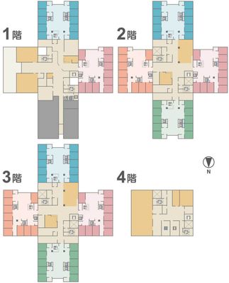 各階の間取り図