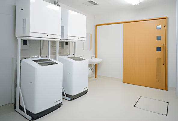 洗濯機のある部屋