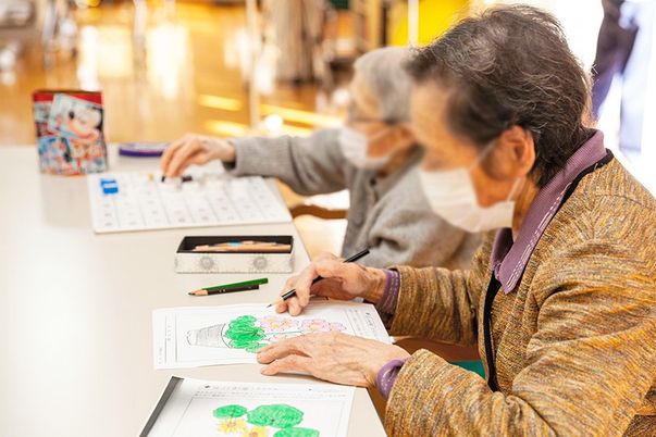創作活動の様子