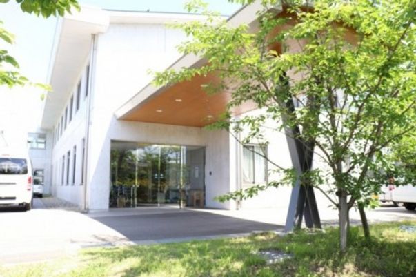 軽やかな光に包まれた外観