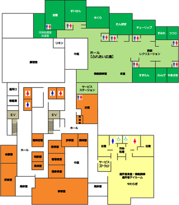 見取り図の廊下