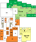 清潔なフロア案内図