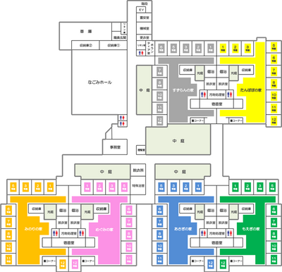 施設の案内図