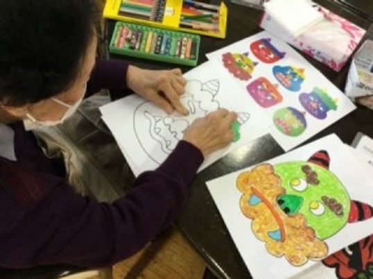 創作活動の様子