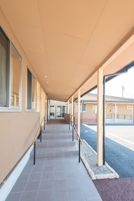 明るい通路