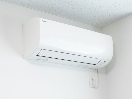 整備されたエアコン