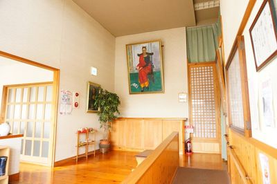 温かみのある廊下