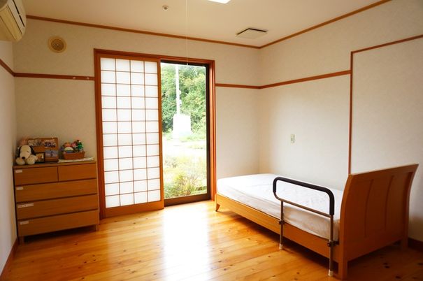 自然光が入る居室