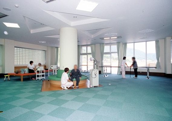 広々とした訓練室