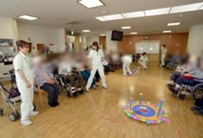 スタッフが活動中の部屋