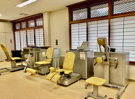 多種多様な器具の部屋