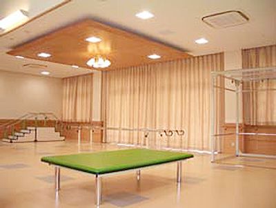 広々とした機能訓練室
