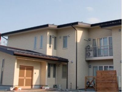 ゆとりある施設外観