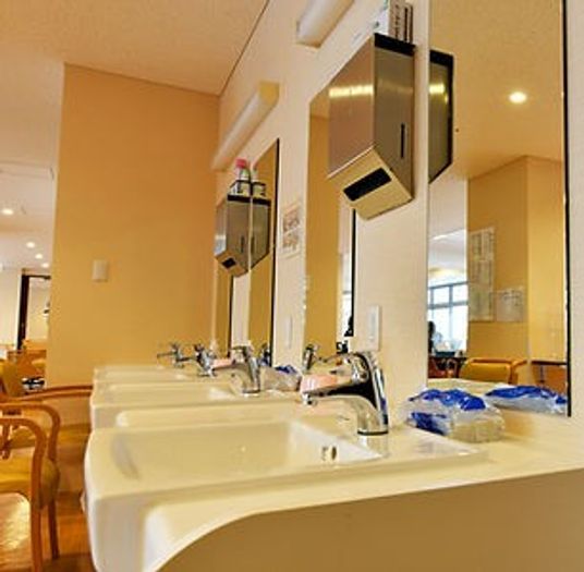 便利な洗面台の部屋