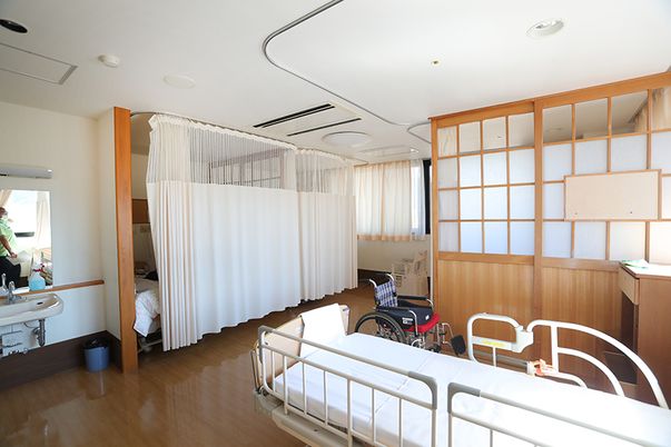 自然光あふれる居室