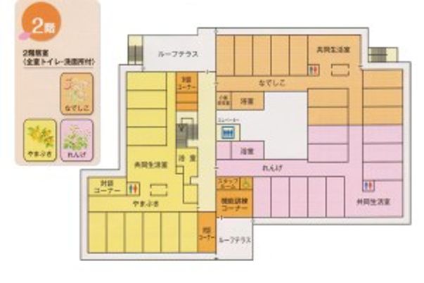 施設のフロア図