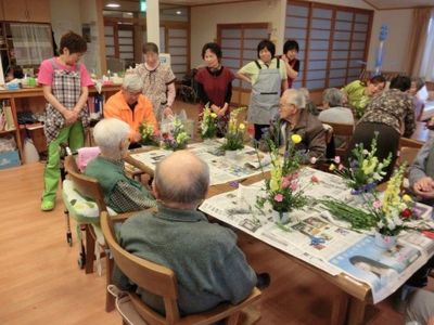 活気ある共有スペース