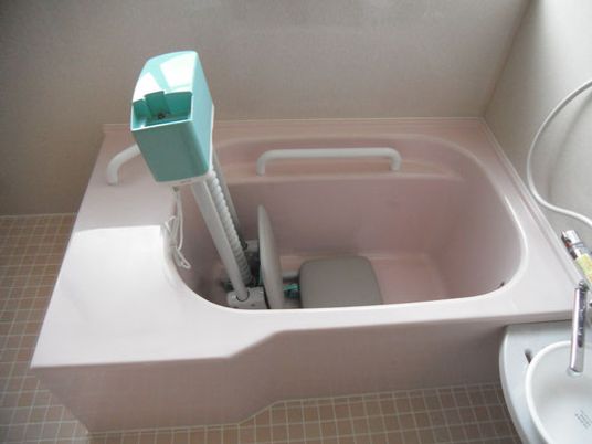 設備が整った浴室
