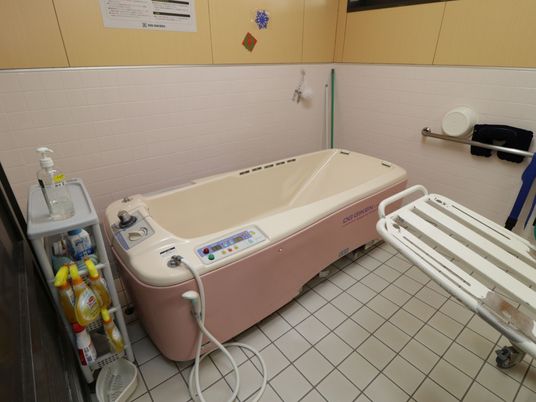 機能的な浴室設備
