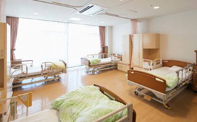 自然光が入る明るい居室