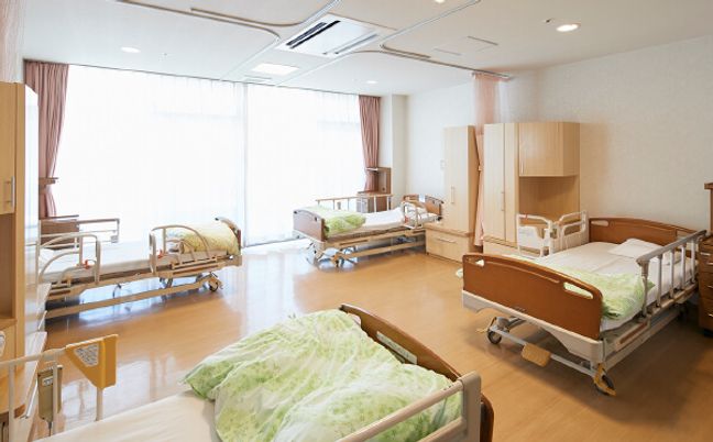 自然光が入る明るい居室
