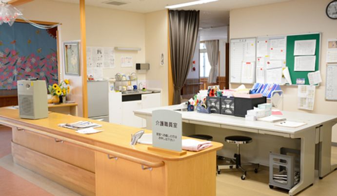 スタッフの働く場エリア