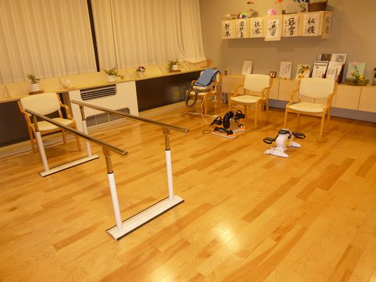 機能訓練用の室内