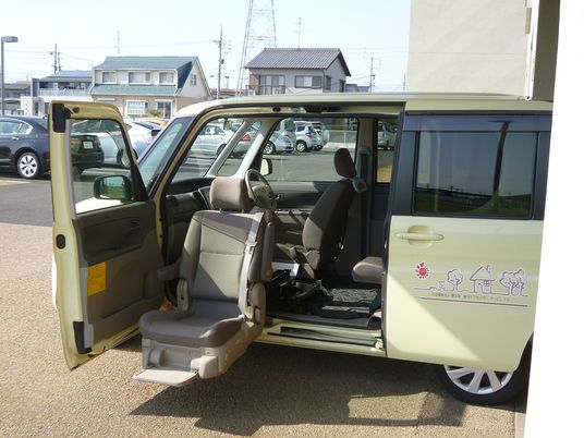 福祉車両の駐車場