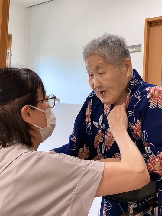 ケアの現場での一コマ