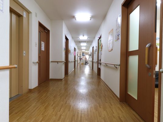 清潔な廊下
