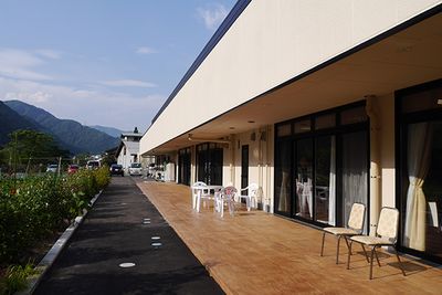 広々としたテラス