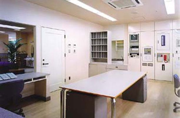 設備が整った室内