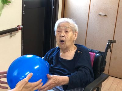機能訓練の場面