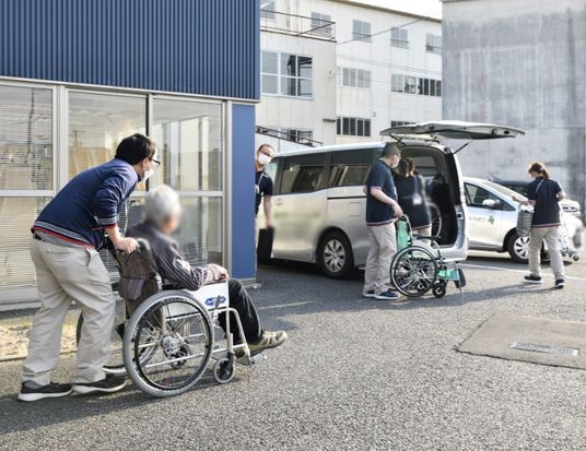 外での活動の様子