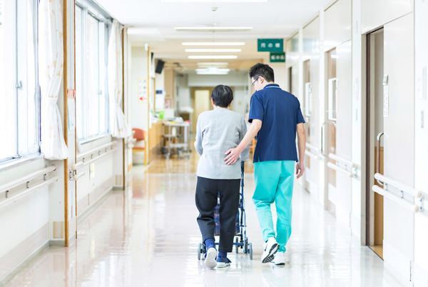 介護施設の廊下