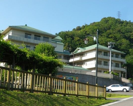 開放感あふれる外観