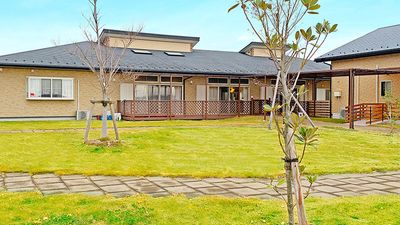 開放的な中庭