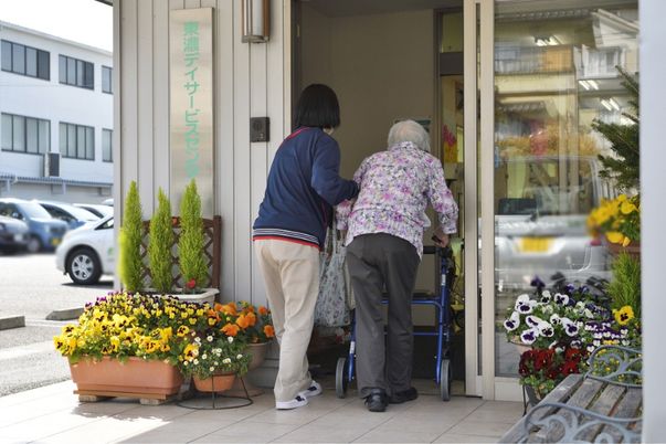 親しみやすいエントランス