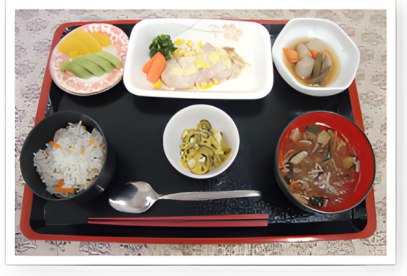 栄養バランスの摂れる食事
