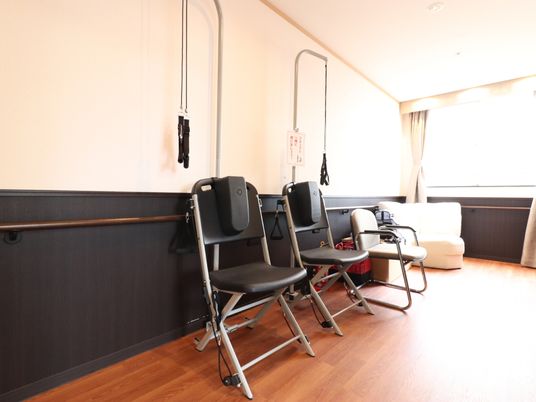 リハビリ用具のある部屋