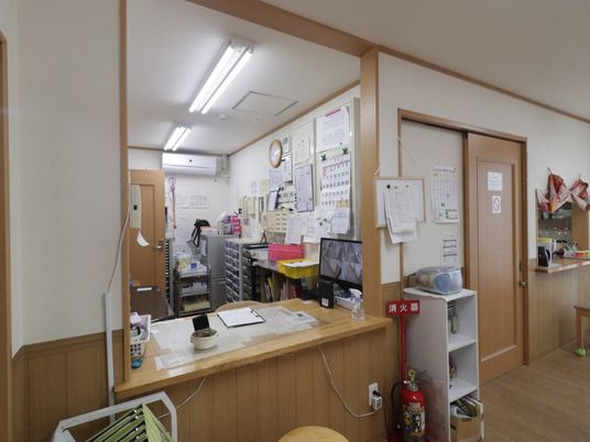 スタッフルームの様子