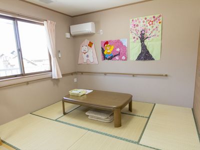 和室の居間