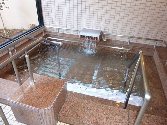 手すり付き浴槽