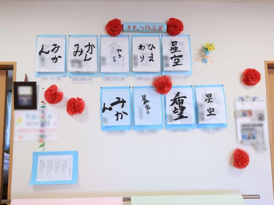 掲示物壁面装飾
