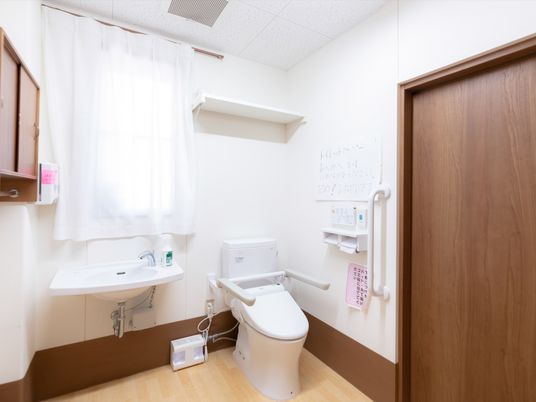 清潔なトイレスペース