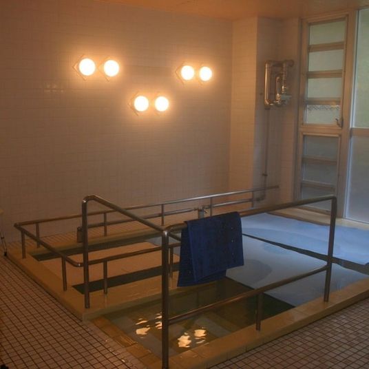 温かな浴室