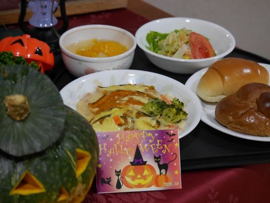 ハロウィンの料理