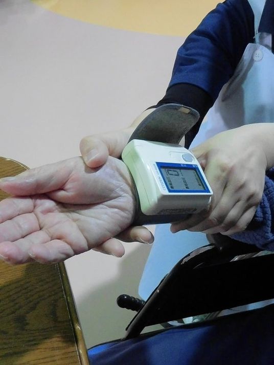 健康管理サポートの様子