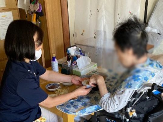 スタッフと利用者の居室